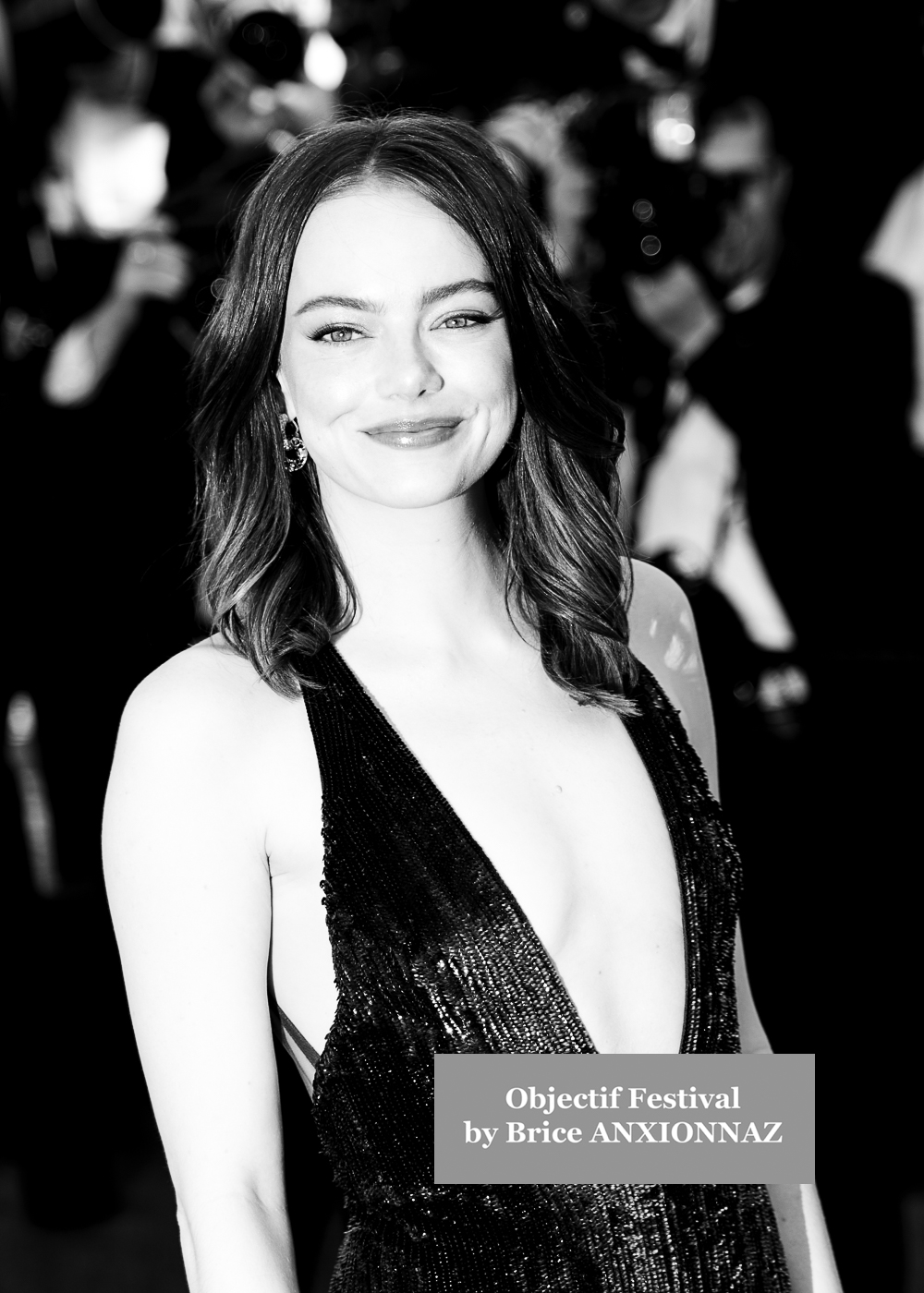 Actrice Emma Stone - Show attends the 77th-Cannes-International-Film-Festival, France on May 16th, 2024 - Photos by Brice ANXIONNAZ (Objectif Festival)